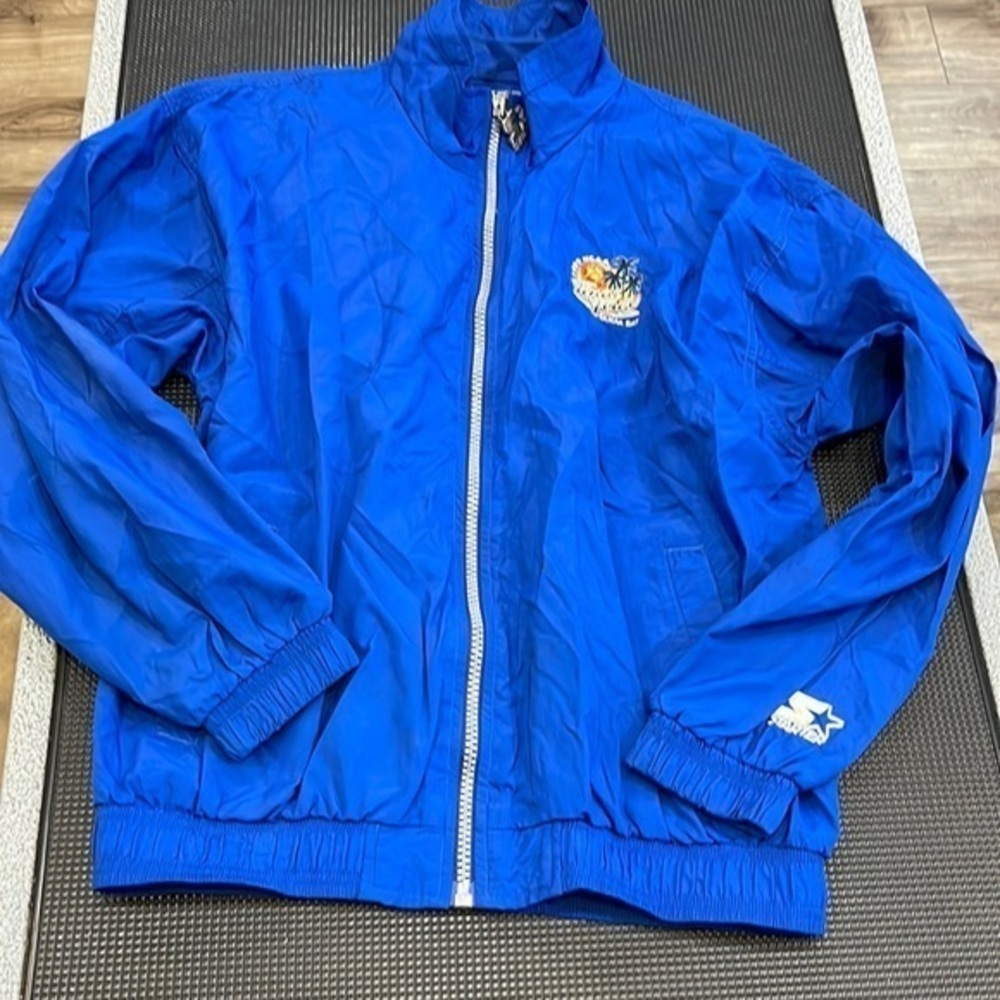 Starter Vintage Jacket 1999 NCAA final four Tampa bay Size M Royal blue